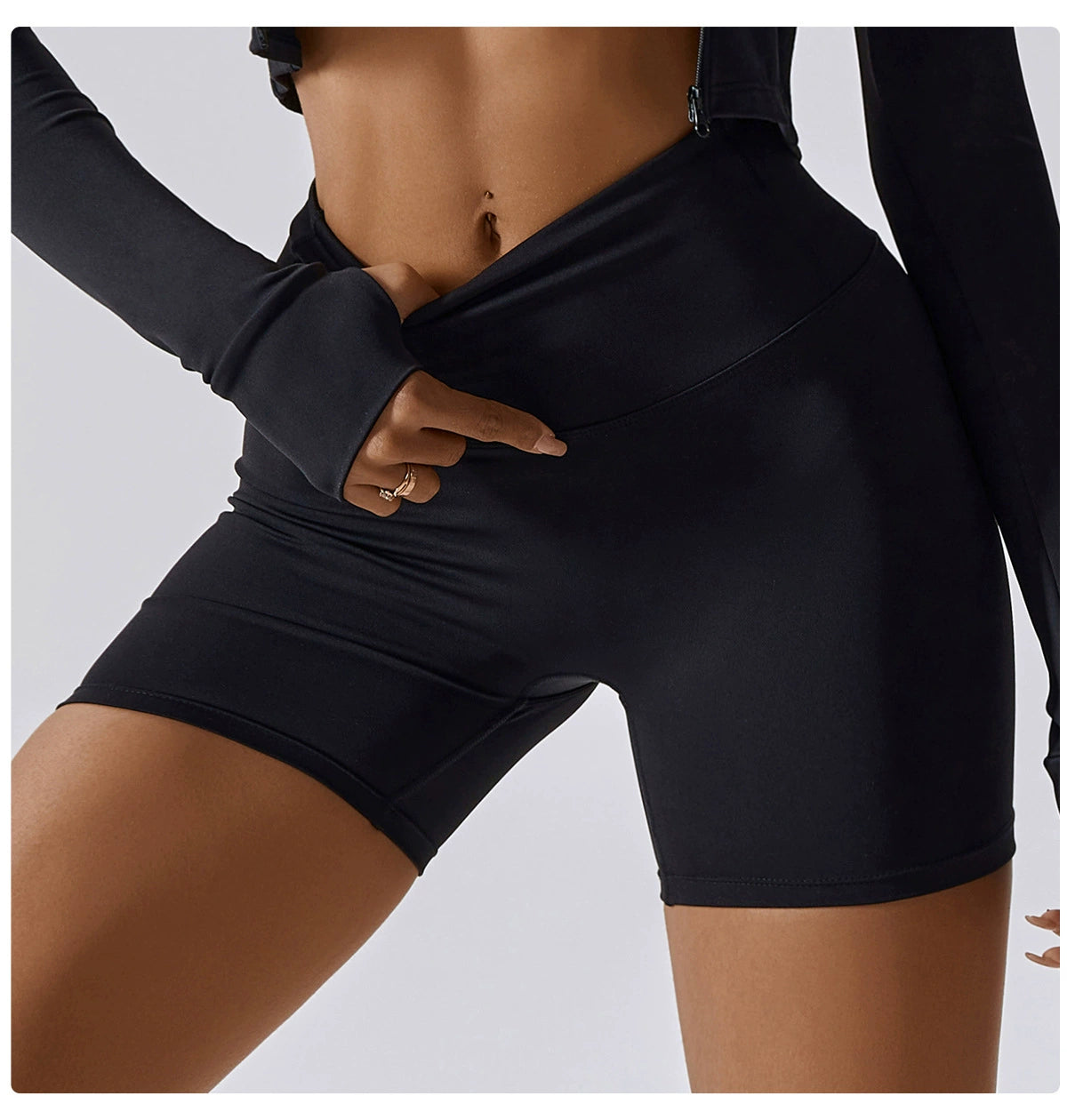 High Waist Hip Lifting Sport Shorts