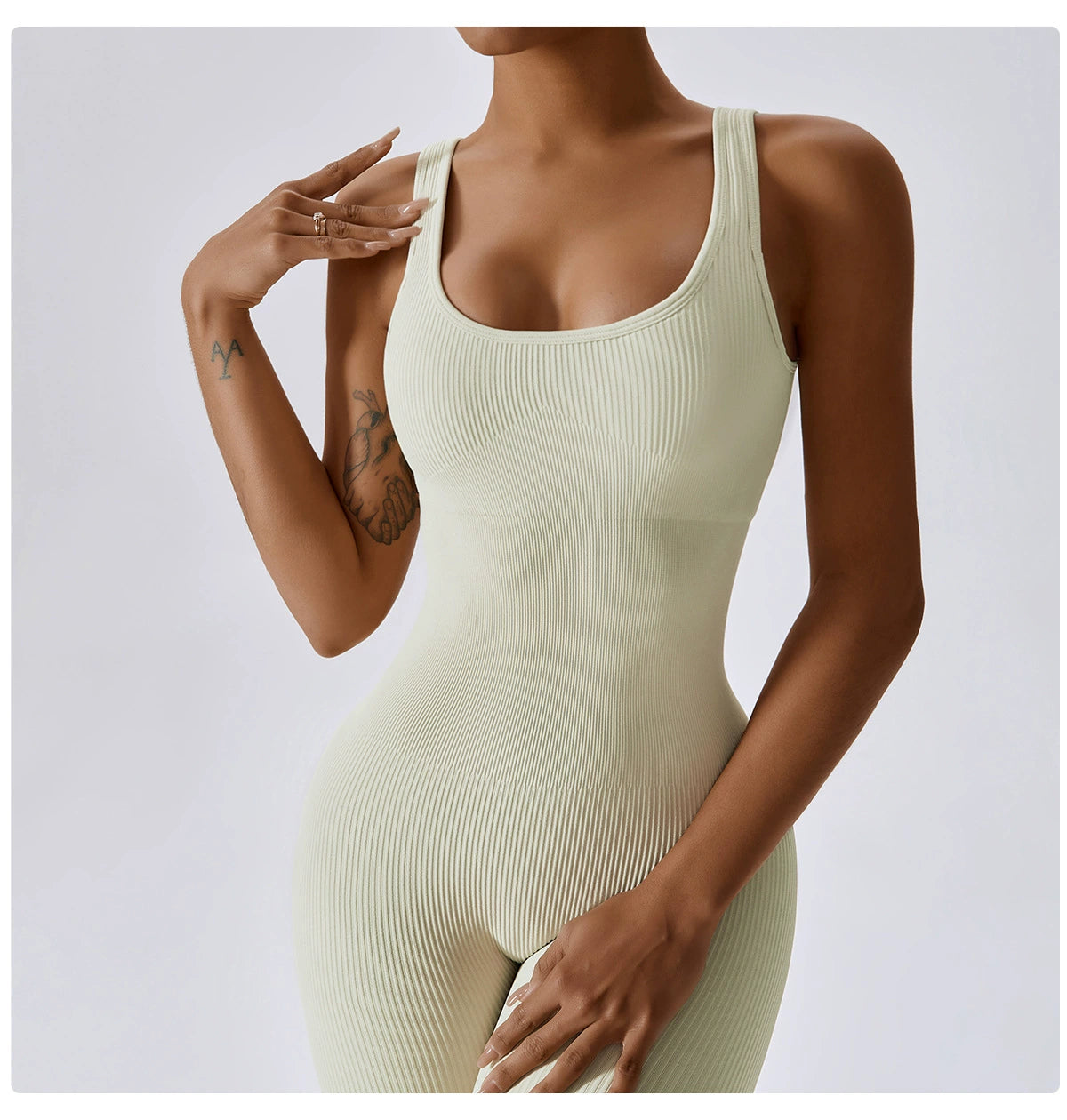 Seamless Sinched Waist Jumpsuit