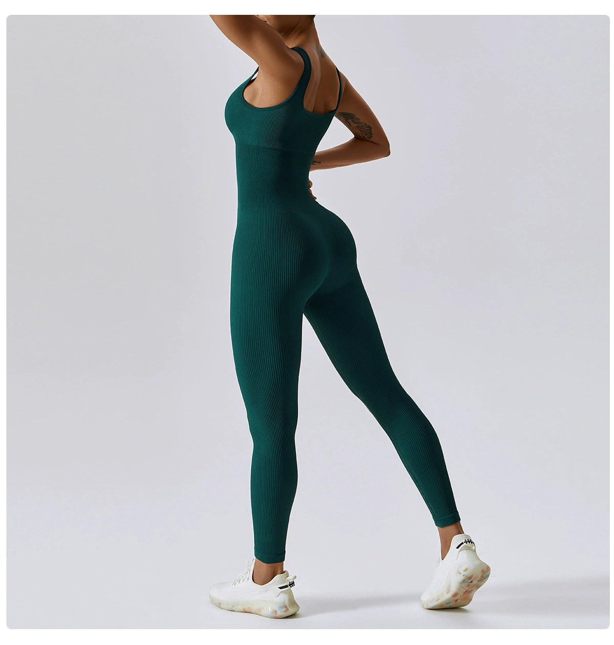 Seamless Sinched Waist Jumpsuit