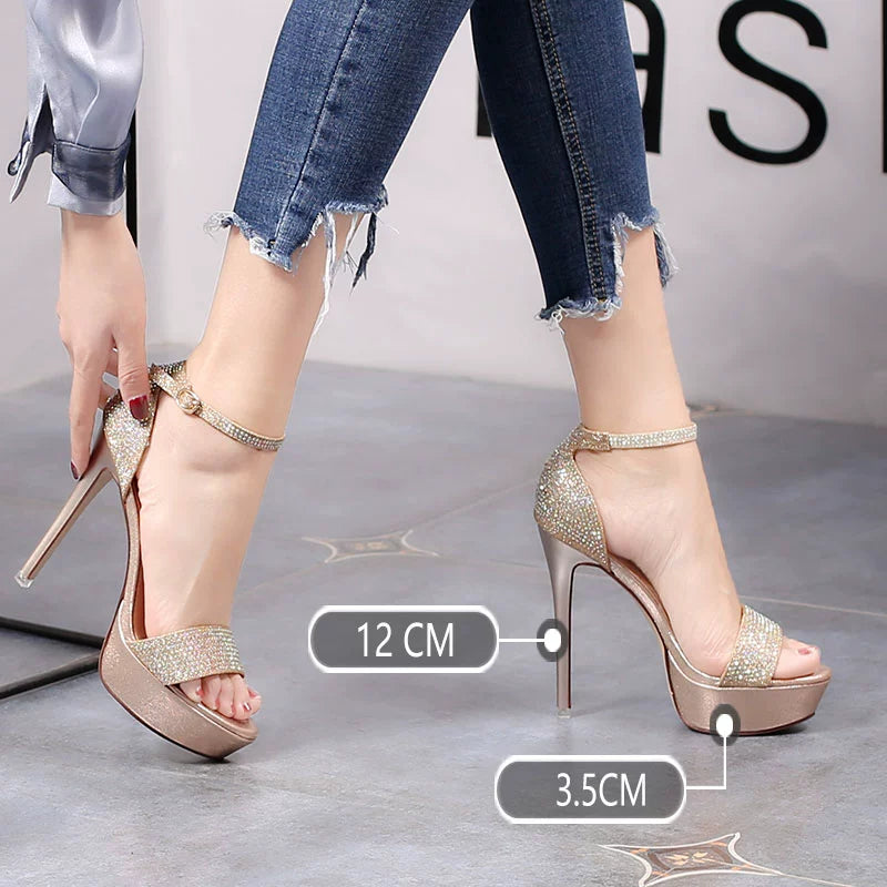 Fairy Stiletto Waterproof Platform High Heel