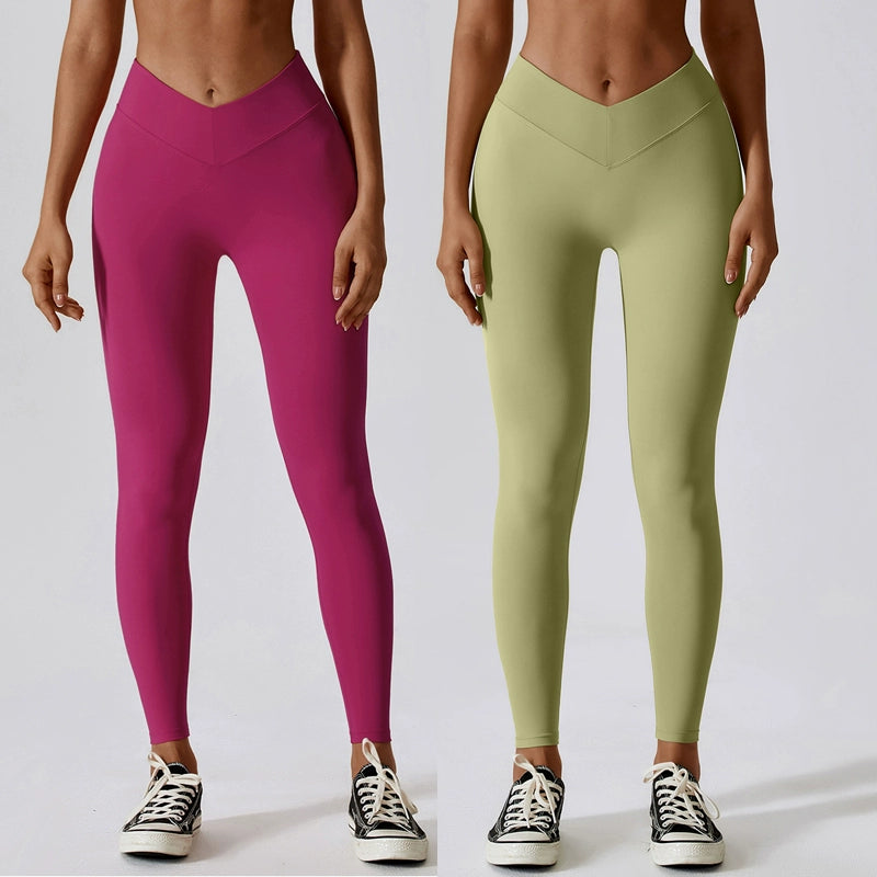 High V-Waist Shaping Fitness Pants