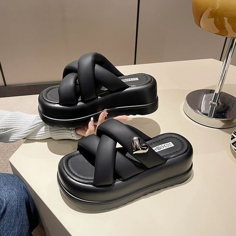 Thick Sole Cloud Sandals