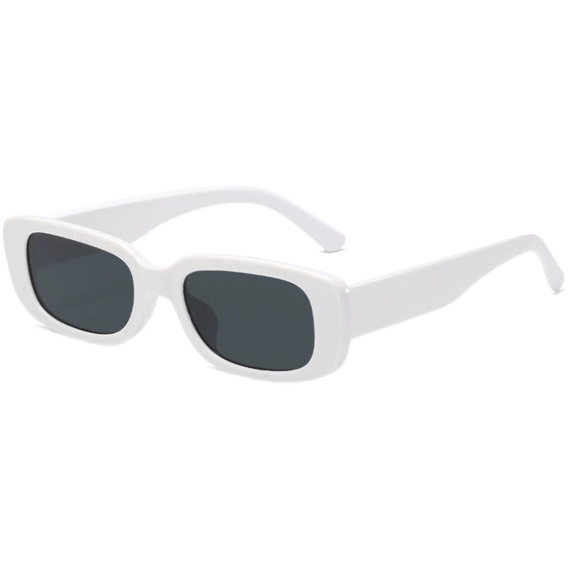 Retro Rectangular Frame Sunglasses