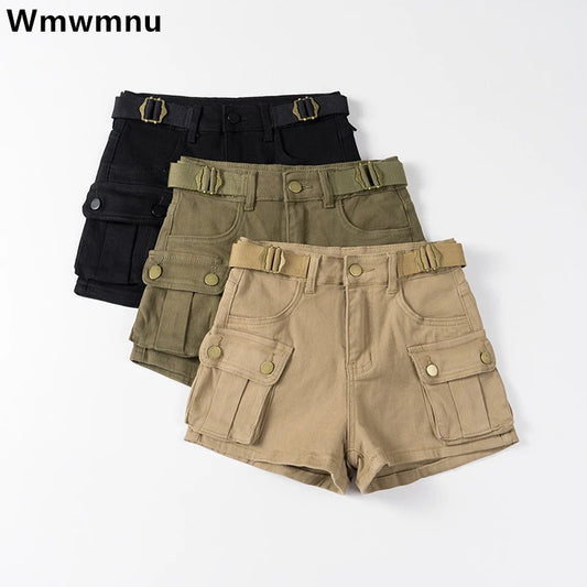 Belted Cargo Shorts