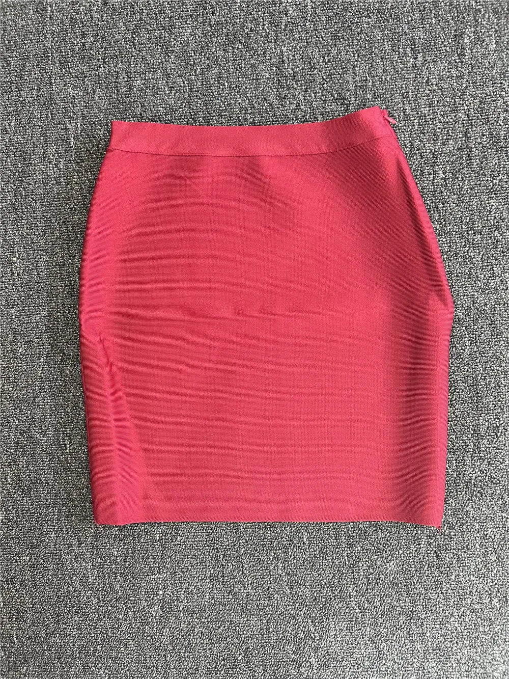 Short Bodycon Bandage Skirt