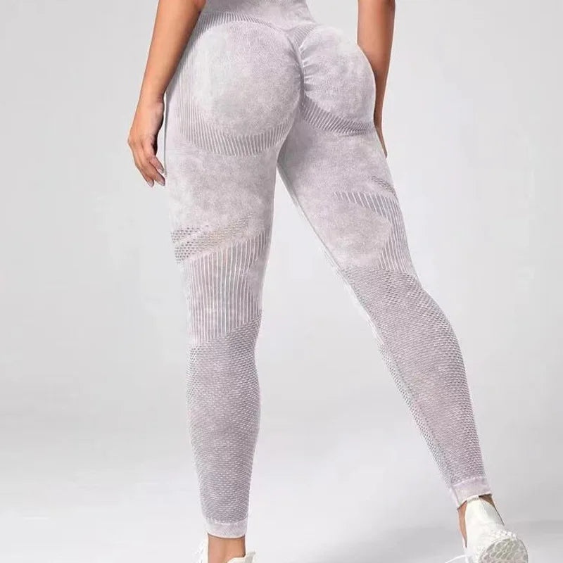 Seamless Bubble Butt Push Up Fitness Leggings