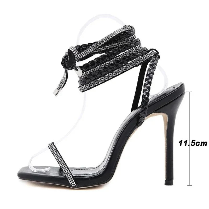 Gladiator Style Stiletto Heel